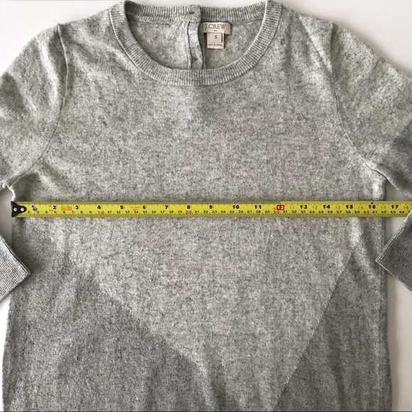 J.Crew Asymmetrical Intarsia Chevron Sweater - Picture 7 of 12